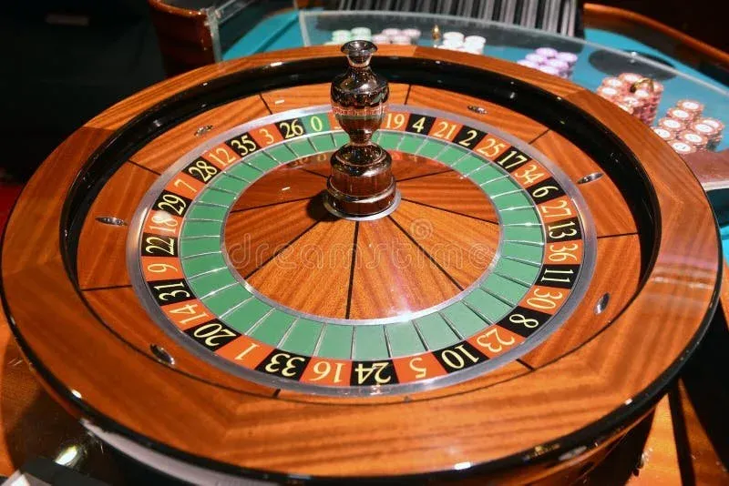 Ornate Victorian casino illustration